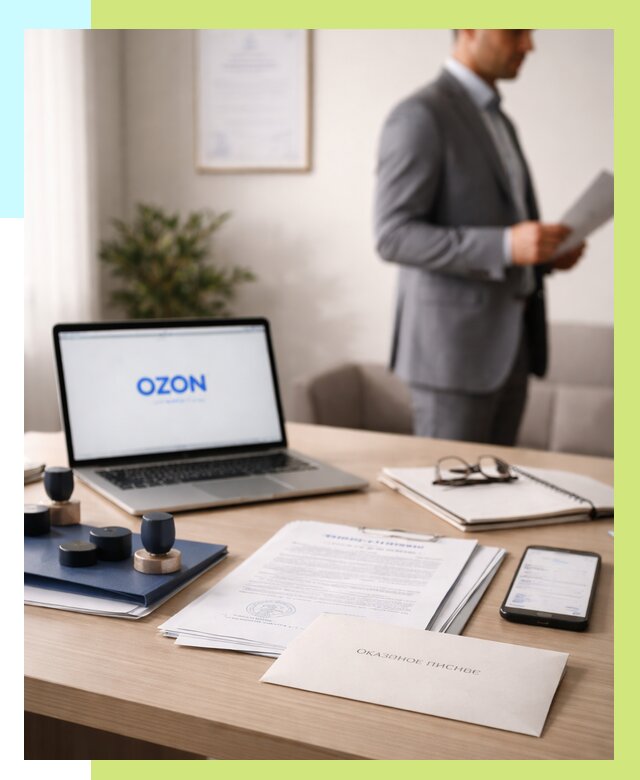 Отказное письмо для Ozon в Пугачёве от 3556 р. | Сертэкс