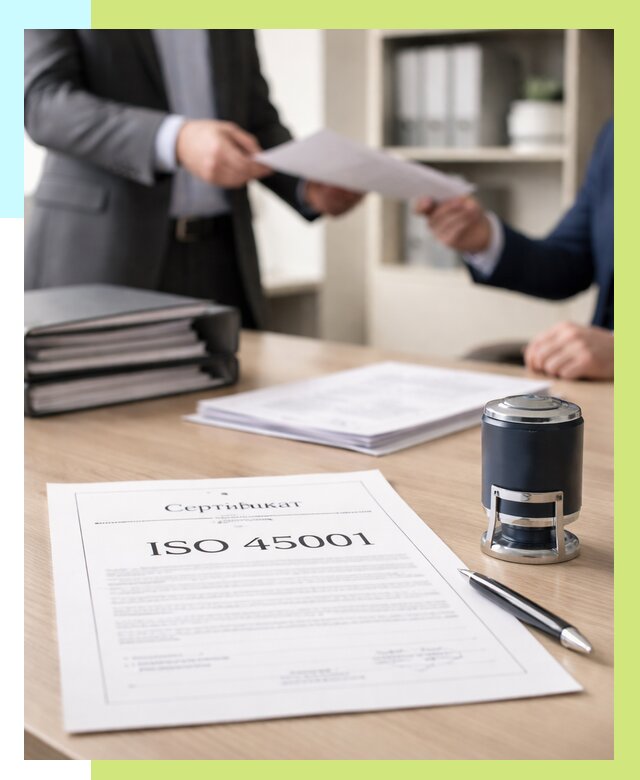 Сертификат ISO 45001 в Пугачёве под ключ от 45720 р. | Сертэкс